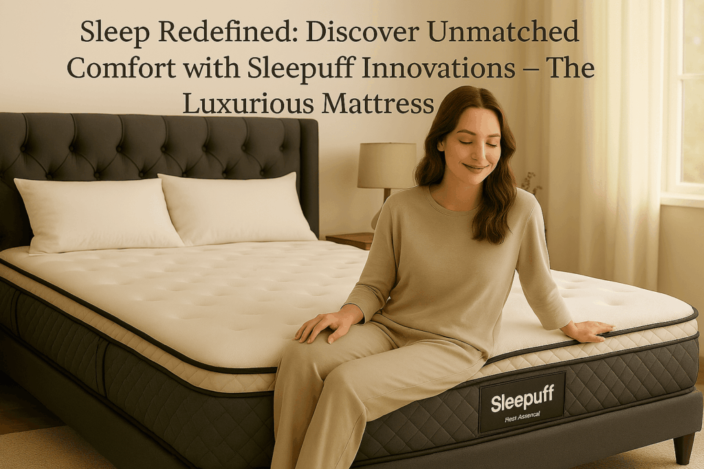 Sleep Redefined: Discover Unmatched Comfort with Sleepuff Innovations – The Luxurious Mattress